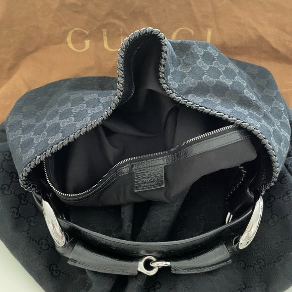 Gucci 'Chain' Large Hobo with Horsebit Detail - Picture 2 of 8